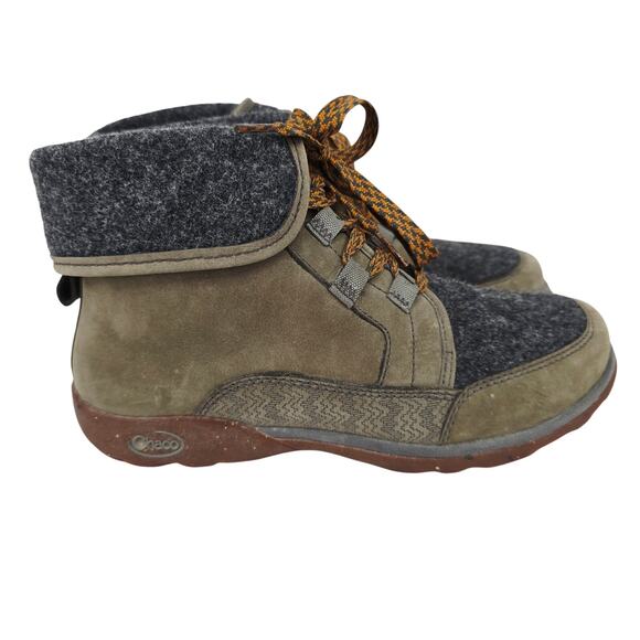 Chaco Barbary Women's Performance Hiking Boots Gray 8.5 - Picture 1 of 9